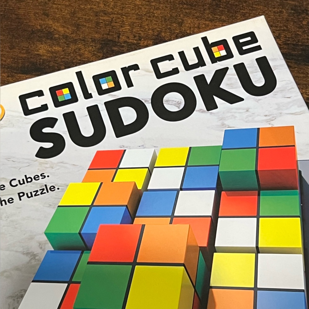 Color Cube Sudoku Game - Picture 2 of 3